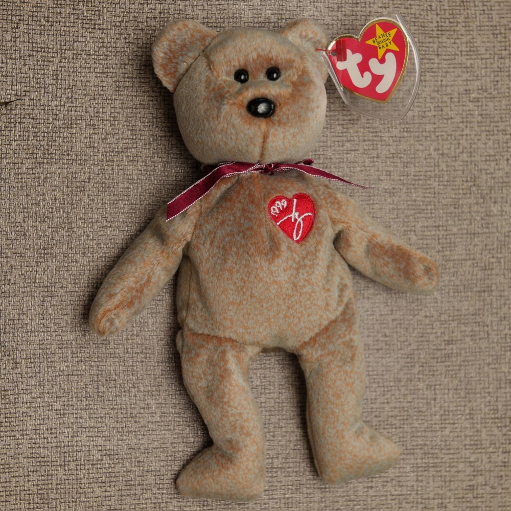Ty 1999 Signature Beanie Baby Bear